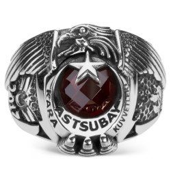 Kartal Başlı Kara Kuvvetleri Astsubay 2017 Yüzüğü - Anı Yüzük