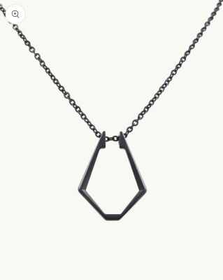 925 Ayar Gümüş Minimalist Yüzük Saklama Kolyeliği - 1