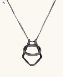 925 Ayar Gümüş Minimalist Yüzük Saklama Kolyeliği - 3