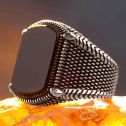925 Sterling Silver Mens Ring with Black Onyx Stone - 1