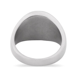 925 Sterling Silver Men's Yin Yang Ring - 4