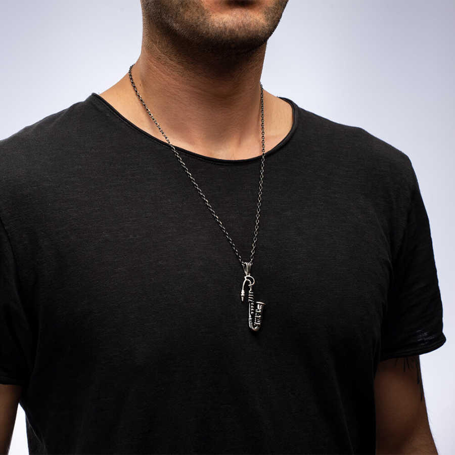 Saxophone pendant deals