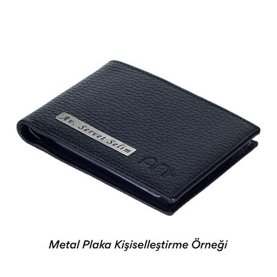 Anı Yüzük Personalized Leather Mens Wallet - 2