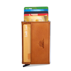 Anıtolia Sport Crazy Deri Pratik Mekanizmalı Kartlık Taba - Anı Yüzük