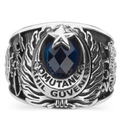 Atatürk İmzalı Sahil Güvenlik Komutanlığı 2017 Yüzüğü - Anı Yüzük