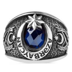 Azerbaycan Silahlı Kuvvetler Yüzüğü - Anı Yüzük