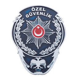 Beyaz Renk Özel Güvenlik Cüzdan Rozeti - 3