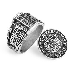 Çapa Fen Lisesi 2020 Yüzük ve Rozet Seti - Anı Yüzük