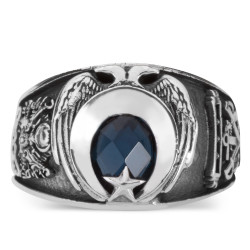 Çift Kartal Başlı Deniz Kuvvetleri Yüzüğü - Anı Yüzük