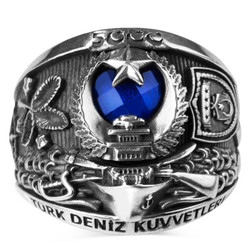 Deniz Kuvvetleri İkmal Birimi Subay Yüzüğü - Anı Yüzük