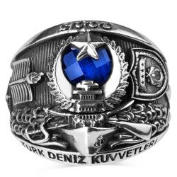 Deniz Kuvvetleri Öğretmen Birimi Subay Yüzüğü - Anı Yüzük