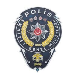 Emniyet Genel Müdürlüğü Polis Cüzdan Rozeti - 3