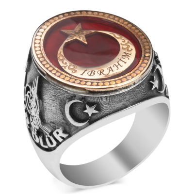 Exclusive Silver Ring Engraved with One of Us Dies a Thousand Rises - 2