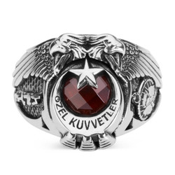 Genelkurmay Armalı Özel Kuvvetler Yüzüğü - Anı Yüzük