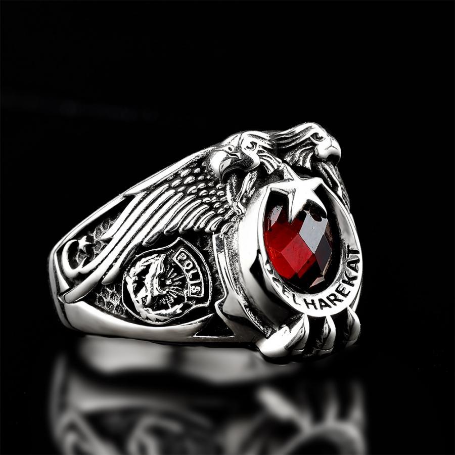 Göktürkçe Türk Yazılı Polis Özel Harekat Yüzüğü