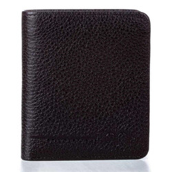 Gold-Mavi Hava Kuvvetleri Mini Rozetli Katlamalı Klasik Cüzdan Siyah - 5