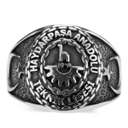 Haydarpaşa Anadolu Teknik Lisesi Okul Yüzüğü - Anı Yüzük