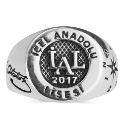 İçel Anadolu Lisesi Okul Yüzüğü - Anı Yüzük