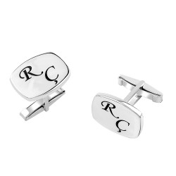 İsme Özel 925 Ayar Gümüş Kol Düğmesi - Anı Yüzük