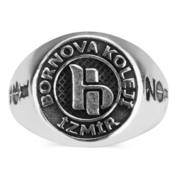 İzmir Bornova Koleji Mezuniyet Yüzüğü - Anı Yüzük