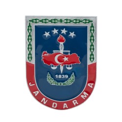 Mavi Jandarma Cüzdan Rozeti - Anı Yüzük