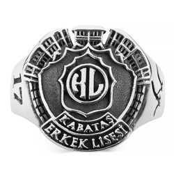 Kabataş Erkek Lisesi Yüzüğü Okul Yüzüğü - Anı Yüzük