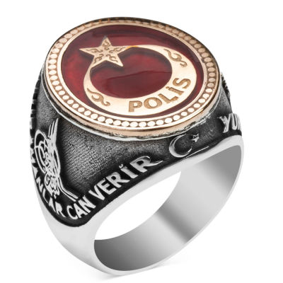 Kahramanlar Polis Gümüş Yüzüğü - 1