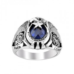 Kartal Başlı Polis Akademisi Yüzüğü - Anı Yüzük