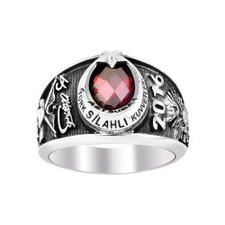 Kemal Atatürk İmzalı TSK Astsubay 2016 Yüzüğü - Anı Yüzük