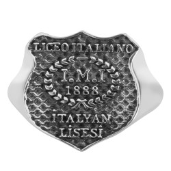 Liceo İtaliano İtalyan Lisesi Okul Yüzüğü - Anı Yüzük