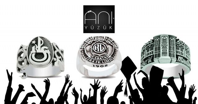 Lise anılarınızı yaşatmanın en iyi yolu: Lise Yüzükleri! 