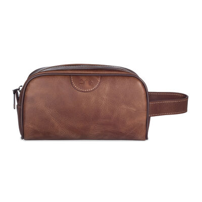 Marvin Vintage Crazy Deri El Çantası Unisex Kahverengi - 4