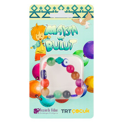 Maysa ve Bulut Lisanslı Doğal Taşlı Çocuk Bileklik Karışık Renk - Anı Yüzük