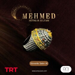 Mehmed: Fetihler Sultanı Dizisi (Orijinal Lisanslı Mehmed'in Hükmü Yüzüğü) - Anı Yüzük