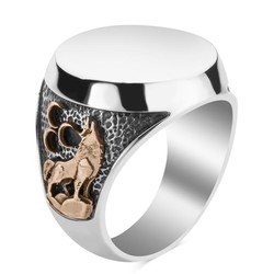 Millet Yüzüğü (Bozkurt-Osmanlı Arması) - Anı Yüzük