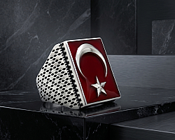 Orijinal Teşkilat Dizisi Lisanslı Sırr-ı Devlet 925 Ayar Gümüş Erkek Yüzüğü (7. Sezon Ay Yıldız) - 2