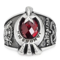 Osmanlı Armalı Jandarma Yüzüğü - Anı Yüzük