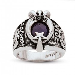 Pençeli 13 Dönem 2015 Polis Yüzüğü - Anı Yüzük