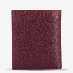 Mineli Polis Özel Harekat Rozetli Klasik Cüzdan Bordo - 2