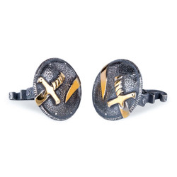 Resurrection Ertugrul Sword Shield Cufflink 