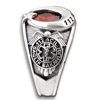 112 Acil Sağlık Personeli Yüzüğü - 4