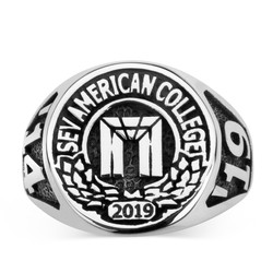 SEV American College 2019 Yüzüğü - Bay - Anı Yüzük