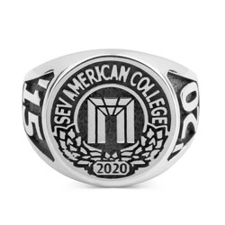 SEV American College 2020 Bay Yüzük Ve Rozet Seti - Anı Yüzük