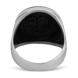 Silver Mens Witcher Ring - 4