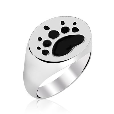 Sterling Silver Hunters (Wildlife) Ring - 1
