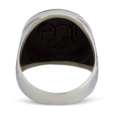 Sterling Silver Mens Witcher Combination Ring and Necklace - 3
