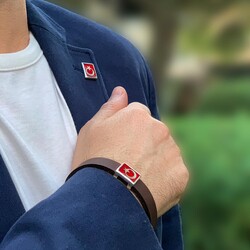 Orjinal Teşkilat Dizisi Yaka Rozeti (Unisex 925 Ayar Gümüş Ay Yıldızlı) - 8