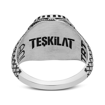 Orjinal Teşkilat Dizisi Yüzüğü (Kadın 925 Ayar Gümüş Ay Yıldızlı) - 3
