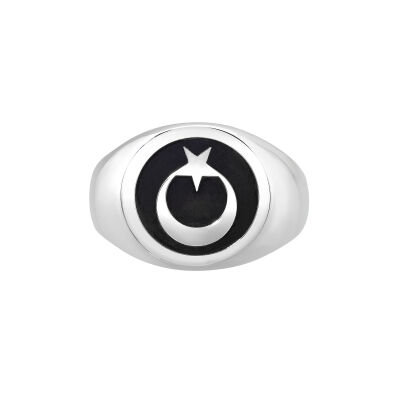 Orjinal Teşkilat Dizisi Lisanslı Türk′ün Gücü Yüzüğü (Üçüncü Sezon Erkek 925 Ayar Gümüş Ay Yıldızlı) - 4