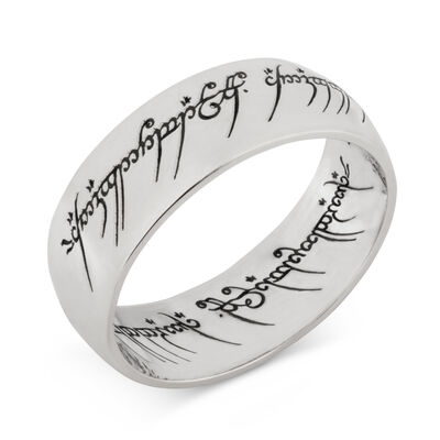 The Lord of the Rings The Rings of Power Ring Silver Coloured - 1